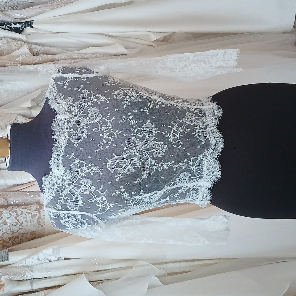 Long sleeve bridal top